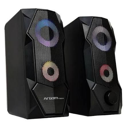 Parlantes Argom Combat SP68 - LED - USB – NICACOMP Nicaragua